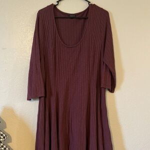 Torrid Maroon Midi Dress